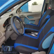 Sport Üléshuzat All In One Fekete-Kék Pár 4 Részes-image-6292473