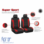 Sport Üléshuzat All In One Fekete-Piros Pár 4 részes-image-6292446
