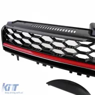 Sport méhsejtes hűtőrács embléma nélkül fényes fekete VW Golf 7 12-17 GTI-hez is-image-6193371