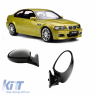 Sport Mirrors M3 Look suitable for E46 M5 E39 Manual 2 Pcs