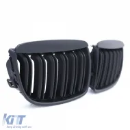 Sport-Nierengrill mit doppelten Lamellen, matt, geeignet für BMW 3er E90 E91 05-08-image-6202950