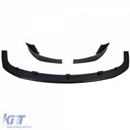 Sport Performance első spoiler toldat fényes fekete BMW 5-ös E60 E61-image-6203035