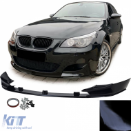 image-42-Sport Performance Front Spoiler Lip Gloss Black suitable for BMW 5 Series E60 E61