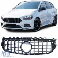 image-62-Sport radiator grille black gloss chrome for Mercedes B-Class W247 from 18