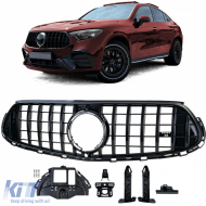 Sport radiator grille black gloss for Mercedes GLC X254 also Coupe C254 from 2022 - ODGM6025226