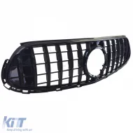 Sport radiator grille black gloss for Mercedes GLC X254 also Coupe C254 from 2022-image-6257536
