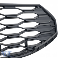Sport radiator grille black matt suitable for Ford Tourneo Transit Custom from 2023-image-6210882