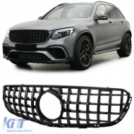 Sport radiator grille gloss black for Mercedes GLC X253 Coupe C253 2015-2019 - ODGM6012509