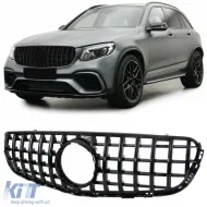 image-28-Sport radiator grille gloss black for Mercedes GLC X253 Coupe C253 2015-2019