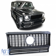 Sport radiator grille gloss black suitable for Mercedes G-Class W463 1990-2018 - ODGM6013537