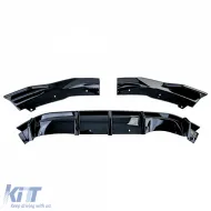 Sport rear diffuser extension gloss black fits Mazda NX-5 ND from 2015-image-6327317