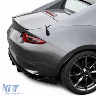 Sport rear diffuser extension gloss black fits Mazda NX-5 ND from 2015-image-6327318