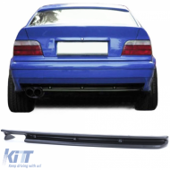 image-33-Sport rear diffuser insert twin pipe left suitable for BMW 3 Series E36 90-99