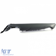 Sport rear diffuser Performance gloss black suitable for BMW 5 Series E60 E61 03-10-image-6264154