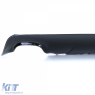 Sport rear diffuser Performance gloss black suitable for BMW 5 Series E60 E61 03-10-image-6264155