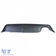 Sport rear diffuser Performance gloss black suitable for BMW 5 Series E60 E61 03-10-image-6264160