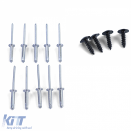 Sport rear diffuser with black tailpipes for Mercedes CLA C117 13-19-image-6257699