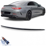 image-38-Sport rear spoiler black gloss for Mercedes CLS C257 from 17