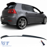 Sport rear spoiler lip black gloss fits for VW Golf 5 2003-2008