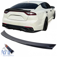Sport rear spoiler lip gloss black fits Kia Stinger 2017-2023 - ODSK6014580