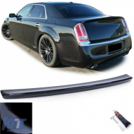 Sport rear spoiler lip gloss black for Chrysler 300C sedan Lancia Thema from 11 - ODSC6014646
