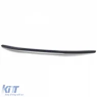 Sport rear spoiler lip matte black suitable for Audi A3 S3 RS 8V sedan 13-21-image-6264063