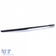 Sport rear spoiler lip matte black suitable for Audi A3 S3 RS 8V sedan 13-21-image-6264065