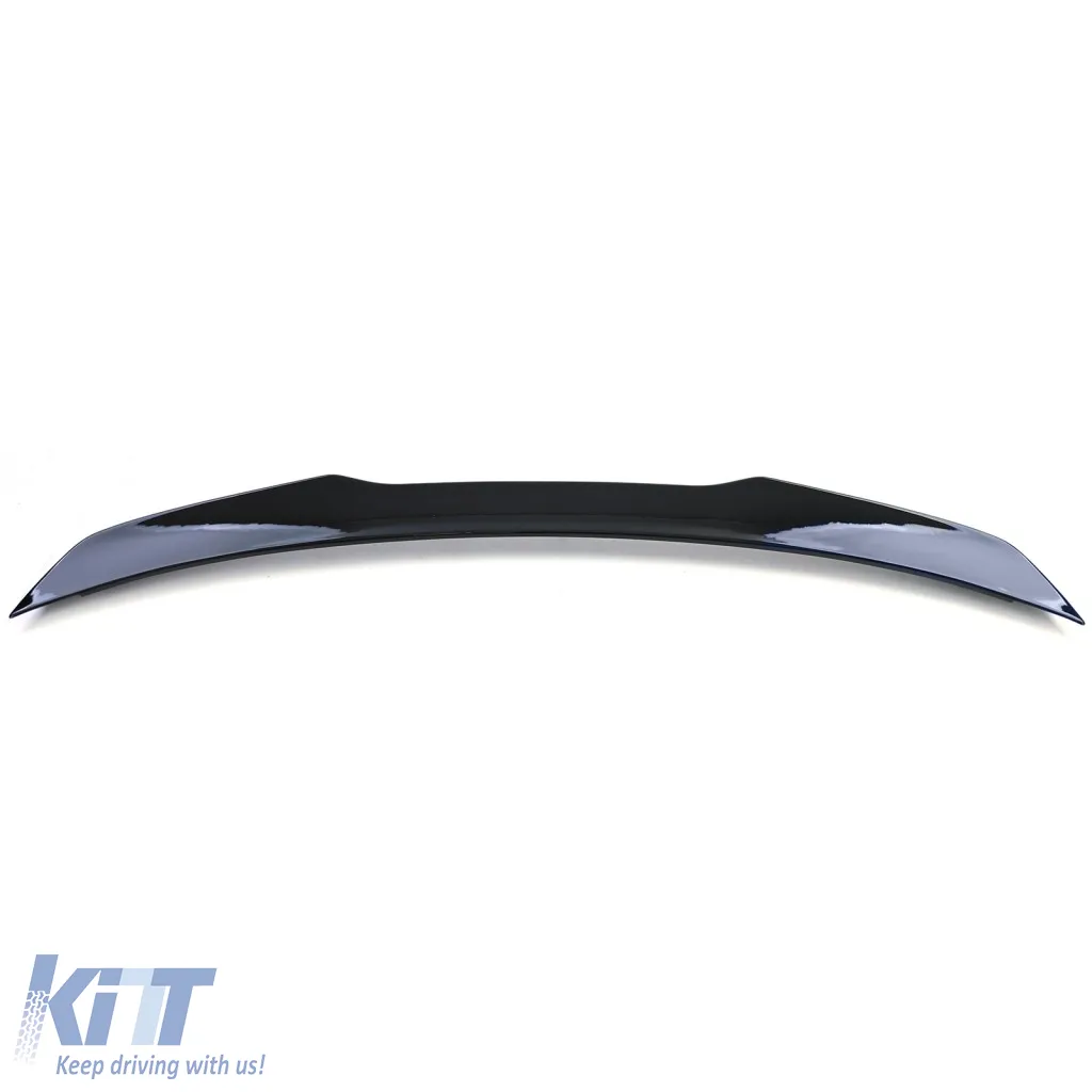 Sport rear spoiler performance black gloss for Ford Mustang coupe 14-20