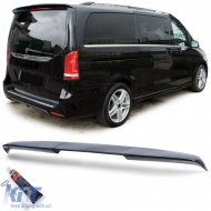 Sport roof rear spoiler black gloss with ABE for Mercedes V Vito W447 W448 from 14