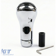 Sport-Schaltknauf Spirit in Carbon-Optik, geeignet für VW Golf 2 3 Jetta Polo 86C 6N Corrado-image-6209438
