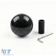 Sport-Schaltknauf Spirit in Carbon-Optik, geeignet für VW Golf 2 3 Jetta Polo 86C 6N Corrado-image-6209439