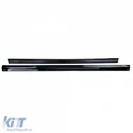 Sport side skirts gloss black fits for VW Golf 5 2003-2008-image-6327488