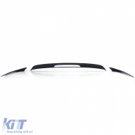 Sport tetőspoiler hátsó spoiler fényes fekete VW Golf 7 sedan 2012-2017-image-6199578