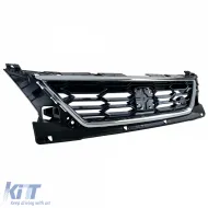 Sport upgrade grille with chrome frame for Seat Leon 5F model FR 2017-2020-image-6277998