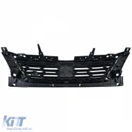 Sport upgrade grille with chrome frame for Seat Leon 5F model FR 2017-2020-image-6278002