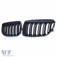 Sport vese hűtőrács dupla lamellás performance matt BMW 3-as E90 E91 05-08-image-6202949