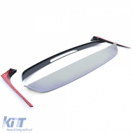 Sportdachspoiler, schwarzer Hochglanz, geeignet für VW Golf 7 Limousine 2012-2017-image-6199580