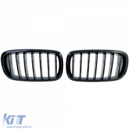 Sportfrontgrill in Schwarz Hochglanz geeignet für BMW X5 F15 X6 F16 2013-2019-image-6209786