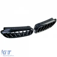 Sportfrontgrill in Schwarz Hochglanz geeignet für BMW X5 F15 X6 F16 2013-2019-image-6209788