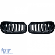 Sportfrontgrill in Schwarz Hochglanz geeignet für BMW X5 F15 X6 F16 2013-2019-image-6209789