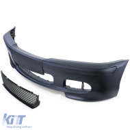 Sportfrontstoßstange + ABE + klare Nebelscheinwerfer geeignet für BMW E46 Sedan Touring-image-6209973