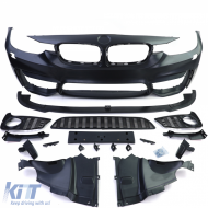 Sportfrontstoßstange + Spoilerblatt geeignet für BMW 3er Reihe F30 F31 F80 11-19-image-6198690