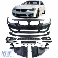image-21-Sportfrontstoßstange + Spoilerlippe geeignet für BMW 3er F30 F31 F80 11-19