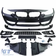 Sportfrontstoßstange + Spoilerlippe geeignet für BMW 3er F30 F31 F80 11-19-image-6198364