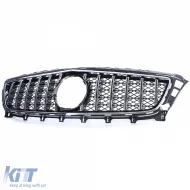 Sportgrill chrom schwarz geeignet für Mercedes CLS C218 X218 Pre-Facelift 11-14-image-6198179