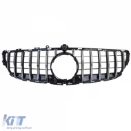 Sportgrill chrom schwarz geeignet für Mercedes CLS C218 X218 Facelift 14-18-image-6200143