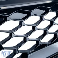 Sportgrill CLEAN mit Waben-Design geeignet für Seat Ibiza 6F KJ ab 2017-image-6278050