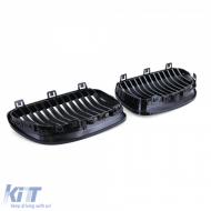 Sportgrill Frontgrill glänzend schwarz, geeignet für BMW 3er E92 E93 2010-2013-image-6192042