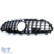 Sportgrill Frontgrill glänzend schwarz, geeignet für Mercedes CLS C257 2018-2023-image-6257417