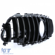 Sportgrill Frontgrill glänzend schwarz, geeignet für Mercedes CLS C257 2018-2023-image-6257418